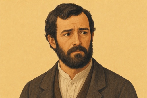 Illustrated portrait of Thomas Warren